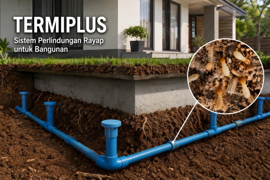 Pengendalian Hama Rayap pada Bangunan dan Penggunaan Metode TERMIPLUS